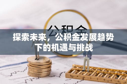 南昌探索未来，公积金发展趋势下的机遇与挑战