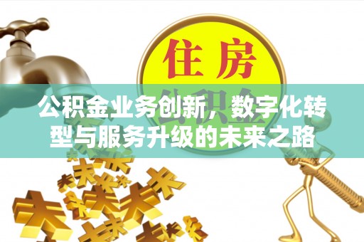 南昌公积金业务创新，数字化转型与服务升级的未来之路