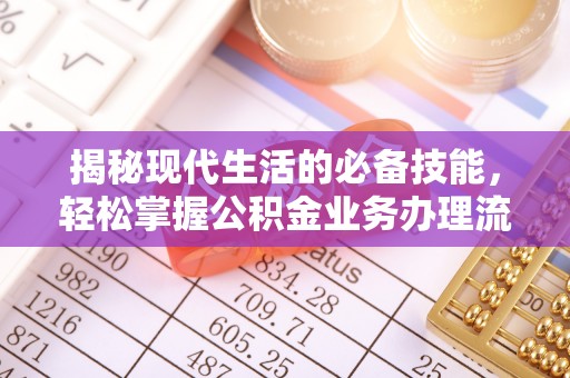南昌揭秘现代生活的必备技能，轻松掌握公积金业务办理流程