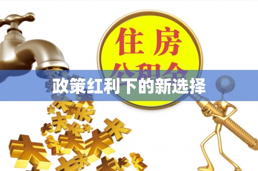 南昌政策红利下的新选择